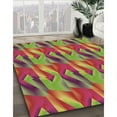 thumbnail image 2 of Ahgly Company Indoor Square Patterned Pistachio Green Area Rugs, 7' Square, 2 of 6