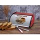 thumbnail image 2 of Soporte de almacenamiento para contenedor de pan de encimera con tapa enrollable para panes, pasteles, pasteles, BLESIY Mostrador de cocina Panera, 2 of 6