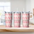 thumbnail image 2 of Flamingo Lover Tumbler with Handle 20OZ Durable Travel Cup Great Gifts for Women Ideal for Birthday Christmas Events Office Work Home Use, 2 of 6
