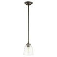 thumbnail image 2 of Quorum Lighting Rossington 1-Light Pendant, Oiled Bronze, 5 Width, 7 Height, Stem Hanging, Dry Rated, 2 of 4
