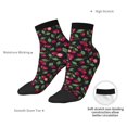 thumbnail image 6 of Naloa Ripe Red Cherry Ankle Socks for Women Non Slip Socks No Show Socks Classic Low Cut Casual Socks Casual Socks, 6 of 7