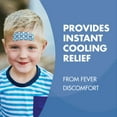 thumbnail image 4 of HealthWise Instant Cool Gel Patches | Children’s Forehead Sheets | 12-Count | 4.75” x 2” | Soothing Menthol Vapors | Fever Relief | Non-medicated Formula, 4 of 9