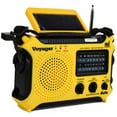 thumbnail image 2 of Kaito KA500L AM/FM Shortwave Solar Crank Emergency Weather Radio with Dynamo, Yellow, 2 of 4