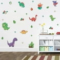 thumbnail image 4 of Vikakiooze Home Decor, Cartoon Dinosaur Cute Glass Sticker Children'S Room Background Wall Decoration Pvc Graffiti Wall Decal, 4 of 5