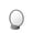 Satellite, variant on 6.7 in. Dia. Sono Vanity Mirror, Moonbeam