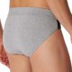 thumbnail image 3 of SCHIESSER Calzoncillos para Hombres, Paquete de 3 - Rio Slip 95/5, Algodón Estirado, Rayas laterales Gris M (Medium), 3 of 5