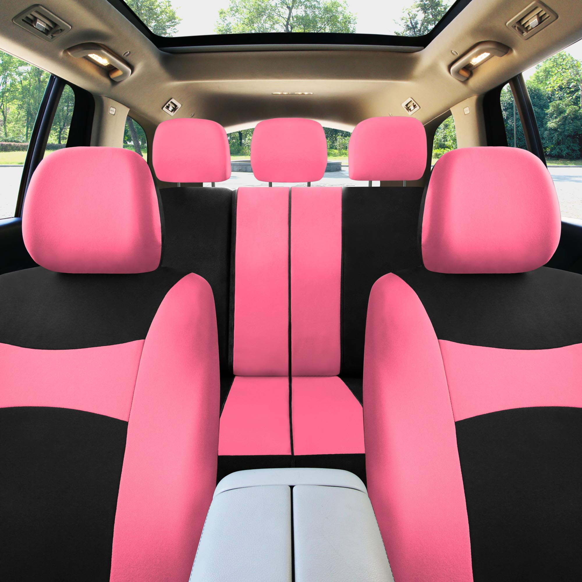 Light pink car seat covers discount