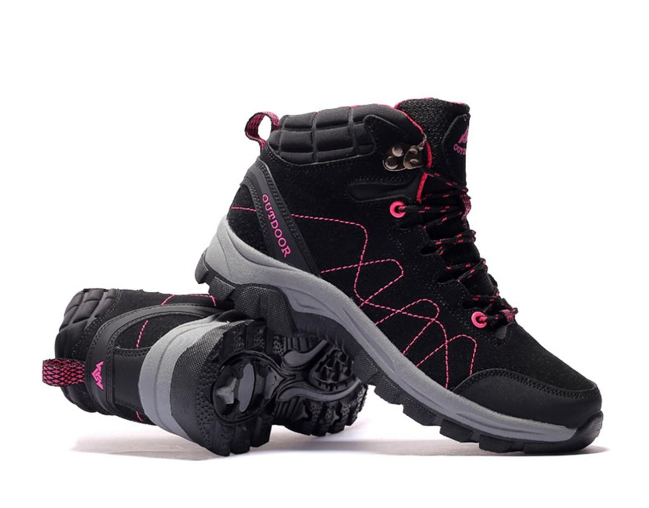 Women's Hiking Shoes Waterproof Non-slip Ankle Boots Outdoor Lightweight Trekking Sneakers