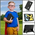 thumbnail image 6 of ELEHOLD Kids Friendly Case for iPad 6th/5th Gen Pro 9.7 iPad Air 2 Case, Heavy Duty Shockproof Rugged Protective Case with Foldable Kickstand for Kids Boys Children for iPad 9.7 inch Case,Black, 6 of 6