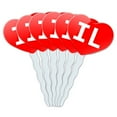 thumbnail image 1 of IL Heart Love Cupcake Picks Toppers - Set of 6, 1 of 1