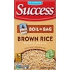 Success Boil-in-Bag Rice, Precooked Brown Rice, 4 Bags per Box