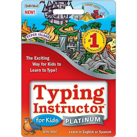 Individual Typing Instructor Platinum for Kids $14.99 eGift Card (Email Delivery)