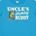 thumbnail image 4 of Inktastic Uncle's Fishing Buddy with White Text Boys Baby T-Shirt, 4 of 5
