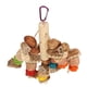 thumbnail image 3 of Jaula Para Loros, Juguete Para Masticar, Alivio De La Ansiedad, Natural, Fácil Instalación, Resistente A Mordeduras, Juguetes Para Masticar Pájaros Para Conures, Periquitos, ANGGREK  AC8453, 3 of 8