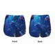 thumbnail image 3 of Balery Deep Sea Glowing Fishes Pantalones cortos deportivos para mujer con forro y dos bolsillos, elásticos, para entrenamiento, gimnasio, yoga-X-Large, 3 of 7