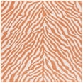thumbnail image 2 of SAFAVIEH Machine Washable Rug Indoor/Outdoor Bermuda Collection - Bermuda Rada Abstract Indoor/Outdoor Area Rug, Rust/Ivory, 6'7" x 6'7" Square, 2 of 12