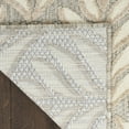 thumbnail image 2 of Nourison Aloha Indoor/Outdoor Ivory/Grey 3'6" x 5'6" Area Rug, (4x6), 2 of 9