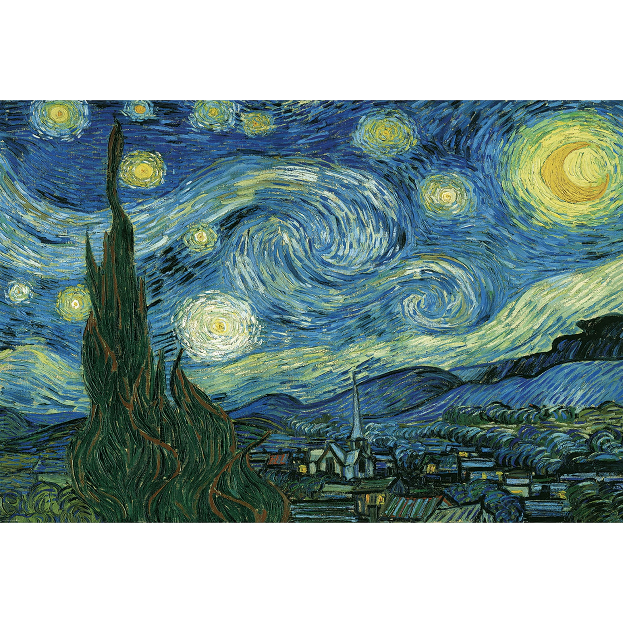 Eurographics: Starry Night by Vincent Van Gogh - 1000 Piece