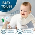 thumbnail image 3 of ByFloProducts, Thermomètre Infrarouge Sans Contact pour Bébé et Adultes, Alarme de Fièvre, Facile à Utiliser, 1 Seconde de Lecture - Modèle: JXB-178, 3 of 7