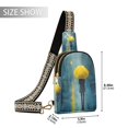thumbnail image 2 of Stylish Leather Crossbody Bag 8.46x5.9x2.16In Easy To Carry Multi-Purpose Travel Hiking Shopping Fashion Bag Super Cool Rain, 2 of 7