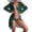 #0071-Multicolor, variant on Sokhug Womens Floral Bikini Set Mesh Cover Up Tie Side Triangle Top Thong Bottom Three Piece Swimwear
