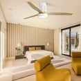 thumbnail image 6 of Sofucor 52 In Ceiling Fan Flush Mount Modern Wood Blades With Light Remote - 6 Speed, LED, 6 of 9