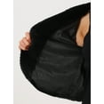 thumbnail image 5 of INSPIRE CHIC Winter Bolero for Women's Open Front Faux Fur Bolero Shrug M Black, 5 of 6