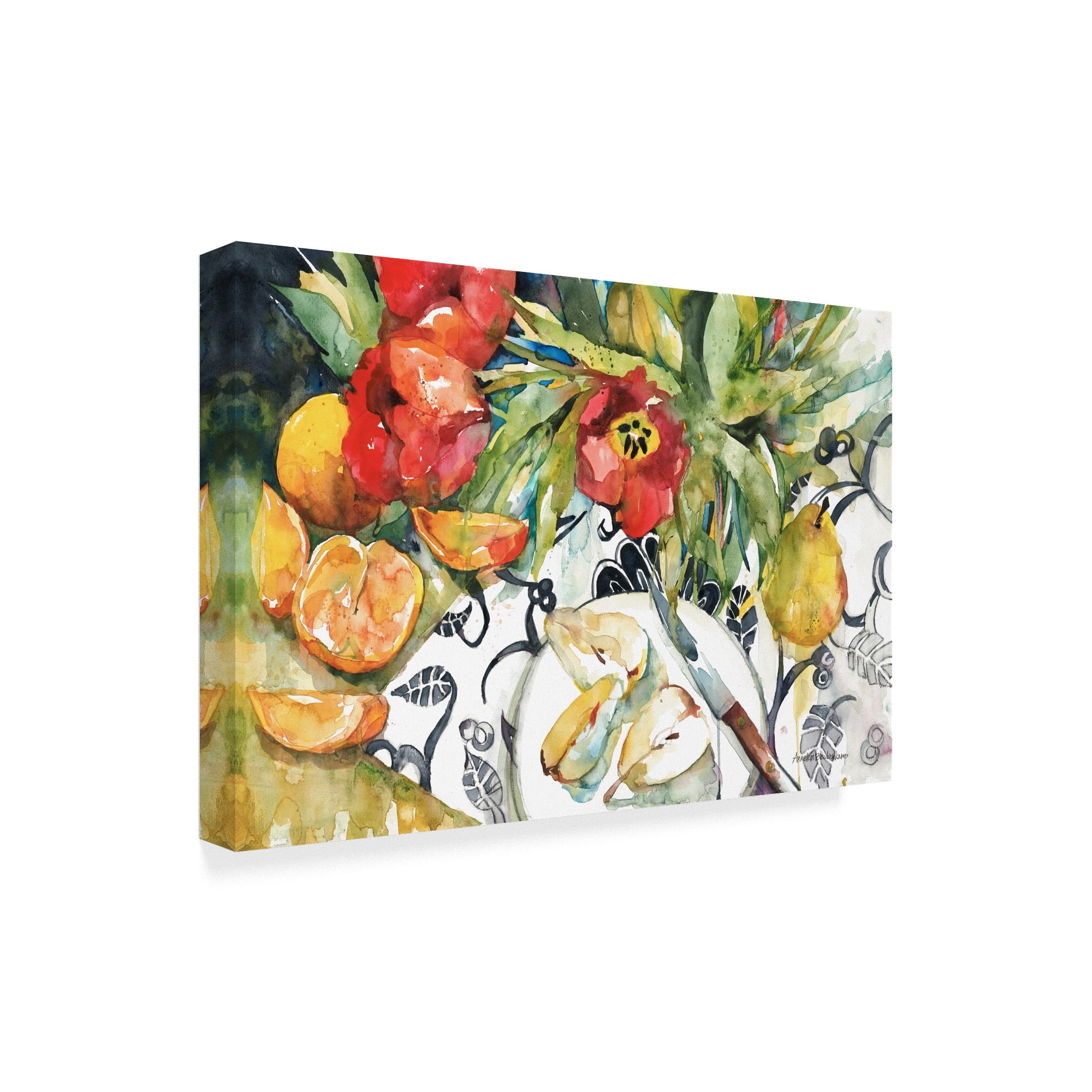 Trademark Fine Art 'Slice of Life' Canvas Art by Annelein Beukenkamp