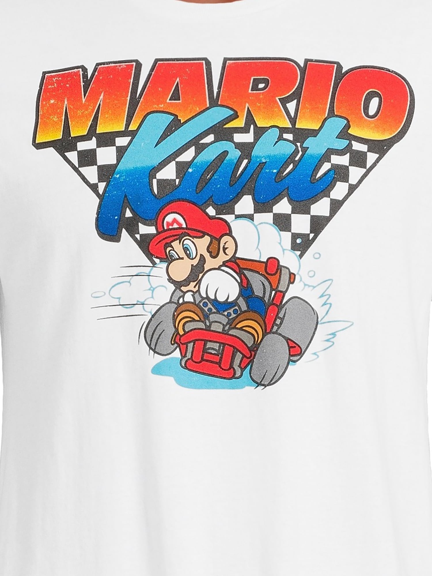 Nintendo Mario Kart Men's Big & Tall Team Driver Graphic Tee, Sizes S-3XL
