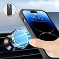 thumbnail image 4 of Dteck Phone Case for iPhone 15 Pro Max, Strong Magnet Compatible with Mag-Safe Accessory, Shockproof Vintage PU Leather Women Girs Non-Slip Grip Protective Cover, Black, 4 of 4