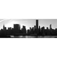 thumbnail image 3 of Pica, Jeff 14x7 Black Modern Framed Museum Art Print Titled - Panorama of NYC VI, 3 of 5