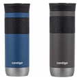 thumbnail image 1 of Kit Termo Contigo Vaso 20 Oz 2 Pzas Snapseal Agua Caliente SS Azul/ Negro, 1 of 5