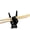 Black, variant on Black Black Resin Drumstick Display Stand For Drummer Funny Wand Holder Rack For Drum Sticks 15X8X7Cm