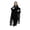 Black, variant on Halloween Animated Ghost Decorations,Voice Activated Hanging Skeleton Props,Scary Ghost with Creepy Sounds Light Up Eyes,Swing Legs for Haunted House,Porch Lawn,Animatronics Hanging Decor
