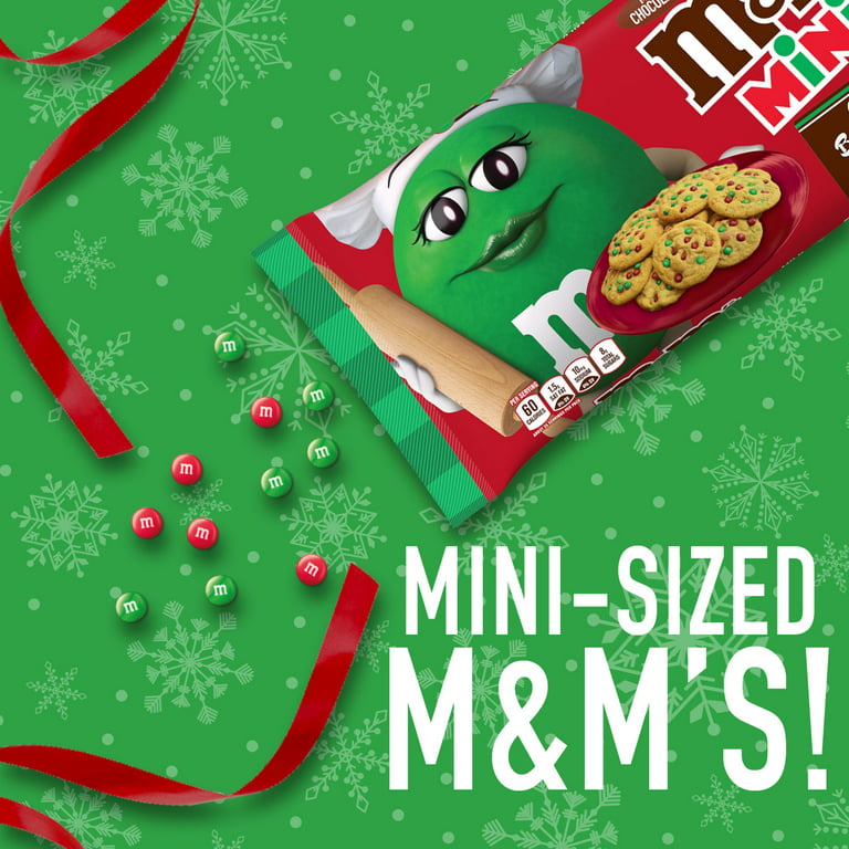 M&M's Minis Christmas Baking Chips - 11-oz. Bag - All City Candy