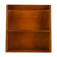 thumbnail image 2 of SSZMDLB under $5 Wooden Desktop Shelf, Vintage Trapezoid Organizer for Desk Tabletop, No Installation Storage Rack for Book Decoration Office Living Room Bedroom Coffee Station, 2 of 6