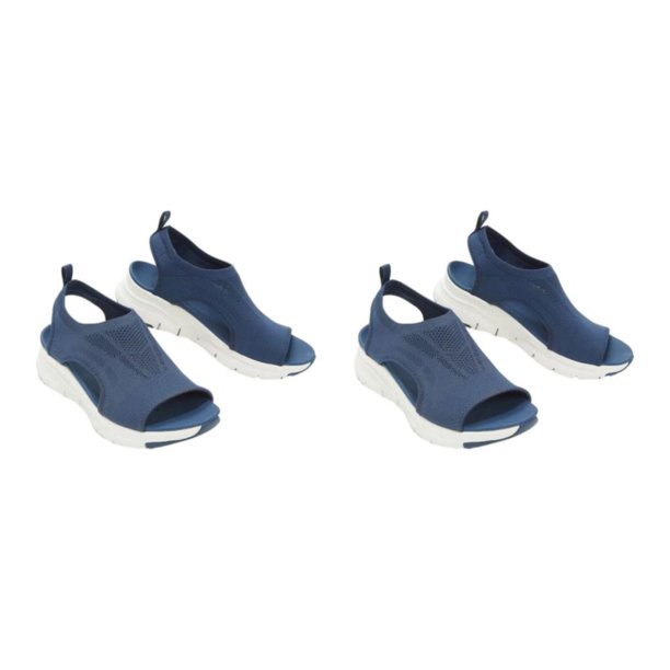 Minnieouse Zapatos De Mujer Elegantes Y Ligeros Para Un Look Elegante De Verano Azul Transpirable 36 azul treinta y seis 2Conjunto