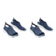 thumbnail image 3 of Qarigey Sandalias de cuña elegantes para mujer, zapatos duraderos y cómodos para cualquier ocasión, sandalias de cuña informales, sandalias azul treinta y nueve 2Conjunto, 3 of 6