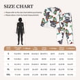 thumbnail image 5 of Uemuo Dinosaur on Excavator2 Pattern Womens Pajama Sets,PJ Set for Women,Pajamas for Women Logo,Long Sleeve Pajama Set for Women,Soft Long Sleeve Top With Pants-Large, 5 of 9