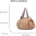 thumbnail image 6 of Ekon Essential Tote Bag, 3-in-1 Convertible Backpack with 15 Pockets, Multifunctional Organizer for Travel & Daily Commute, 6 of 8