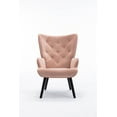 thumbnail image 5 of COOLMORE Accent chair Living Room/Bed Room, Modern Leisure Chair Pink, 5 of 9