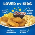 thumbnail image 2 of Kid Cuisine All Star Nuggets, Macaroni and Cheese, Corn & Brownie, Frozen Meal, 8.8 oz., 2 of 8