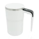 thumbnail image 2 of Taza de agitación automática | Vaso automezclador de acero inoxidable con sensor de temperatura inteligente | 14.7x11x11cm | Mezclador magnético recargable portátil | Café Té Vajilla | Blanco, 2 of 8