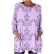 thumbnail image 2 of TaTaai Printed Long Sleeve Tees With Pockets for Women 2026 Casual Loose Fit Round Neck Blouse Fashion Soft Tops Lightweight Comfort Daily Wear Gift, 2 of 7