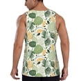 thumbnail image 3 of Gaeub Hawaiian Style Men's Athletic Tank Top, Workout Sleeveless Shirts, Running Tank Tops for Gym, Running, Training - XX-Large, 3 of 9