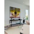 thumbnail image 4 of Pink and Yellow Sunflower by Parvez Taj Painting Print on Wrapped Canvas, 4 of 7
