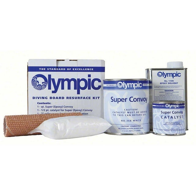 Kelley Technical Coatings Olympic Diving Board Repair and Resurfacing Kit, Blue Ice