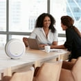thumbnail image 3 of Pure Enrichment PureZone Halo Medium Room Air Purifier, 2 Stage Filtration, Purifies Air of Smoke, Pollen, Dust, and Pet Hair - Easily Fits on Tables, Desks, and Nightstands (White), 3 of 9
