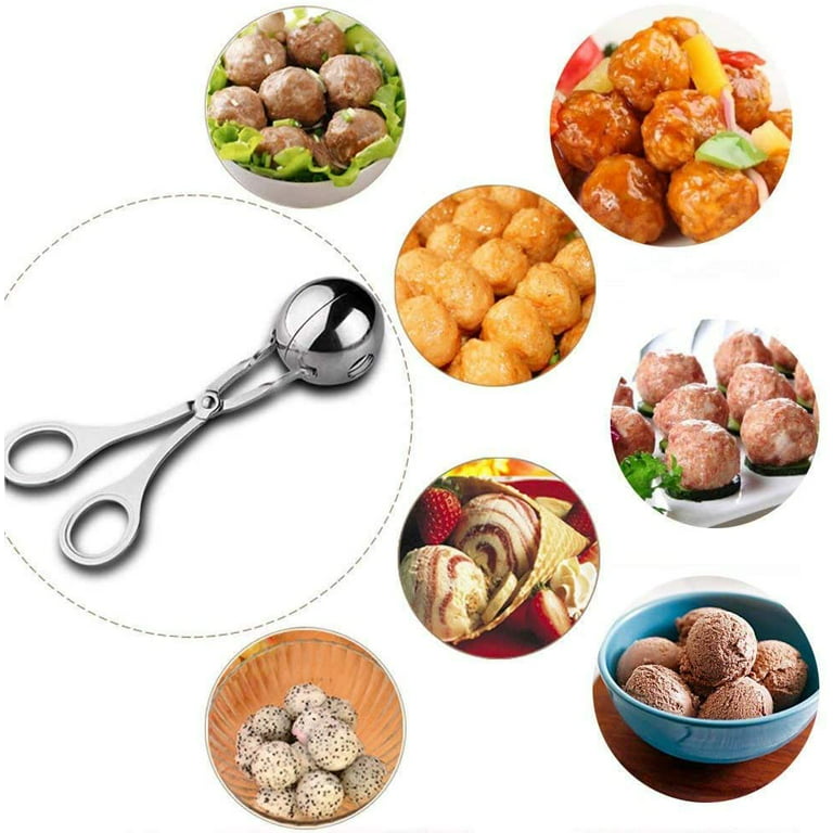 Stainless Steel Meat Baller Mold Cake Pops Potato Icecream Scoop Kitchen  Bath Bombs Patty Bento Rice Ball Maker Kitchen Meat Measuring Tools Mould  From Liyingl, $2.86