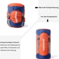 thumbnail image 3 of Bolsa de compresión, 40% más de espacio de almacenamiento Bolsa de almacenamiento impermeable y ultraligera para saco de dormir: equipo que ahorra espacio para acampar, hacer caminatas y viajar., 3 of 7